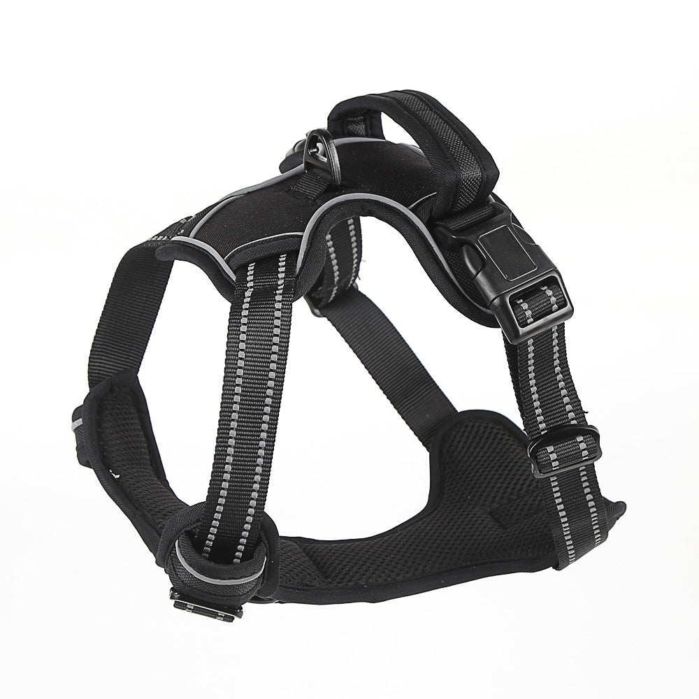 Reflektierendes No-Pull-Hundegeschirr mit Haltegriff