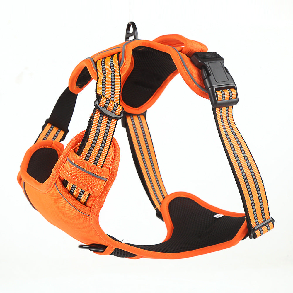 Reflektierendes No-Pull-Hundegeschirr mit Haltegriff