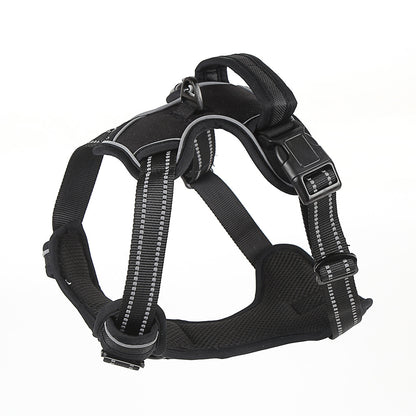 Reflektierendes No-Pull-Hundegeschirr mit Haltegriff