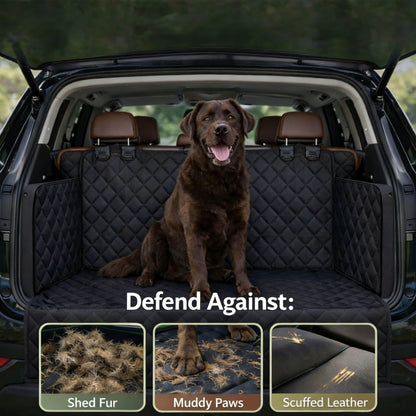 Kofferraumschutz schützt vor Hundehaaren und Schmutz