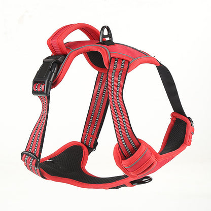 Reflektierendes No-Pull-Hundegeschirr mit Haltegriff
