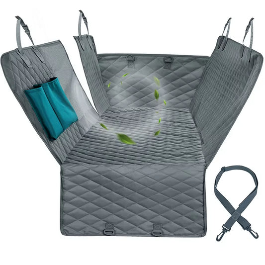 Dog Car Seat Cover Mattresses Waterproof Pet Transport Puppy Carrier Car Backseat Protector Mat Car Hammock for Small Large Dogs